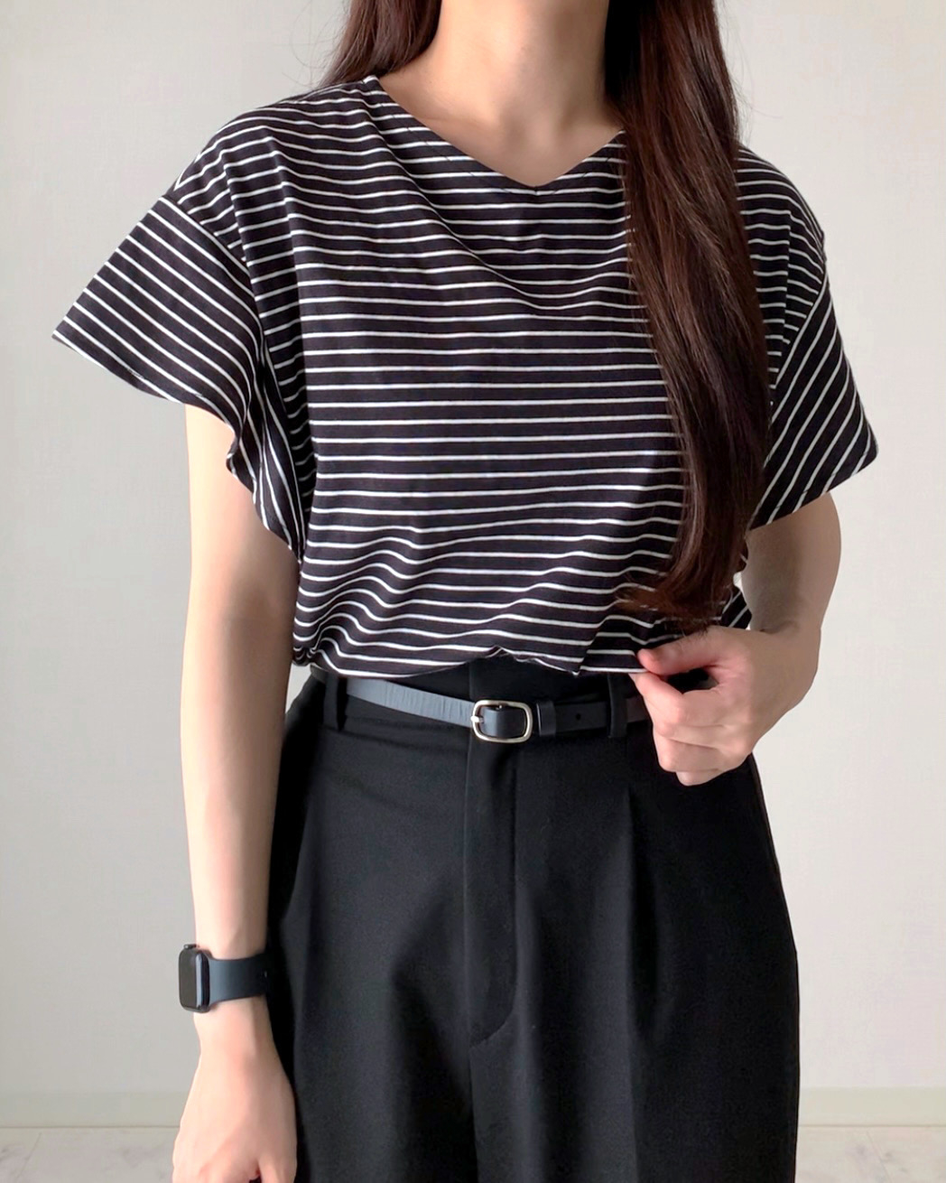 GLOBALWORK(グローバルワーク)のおすすめファッションアイテム「快適袖フリル2WAYプルオーバー」