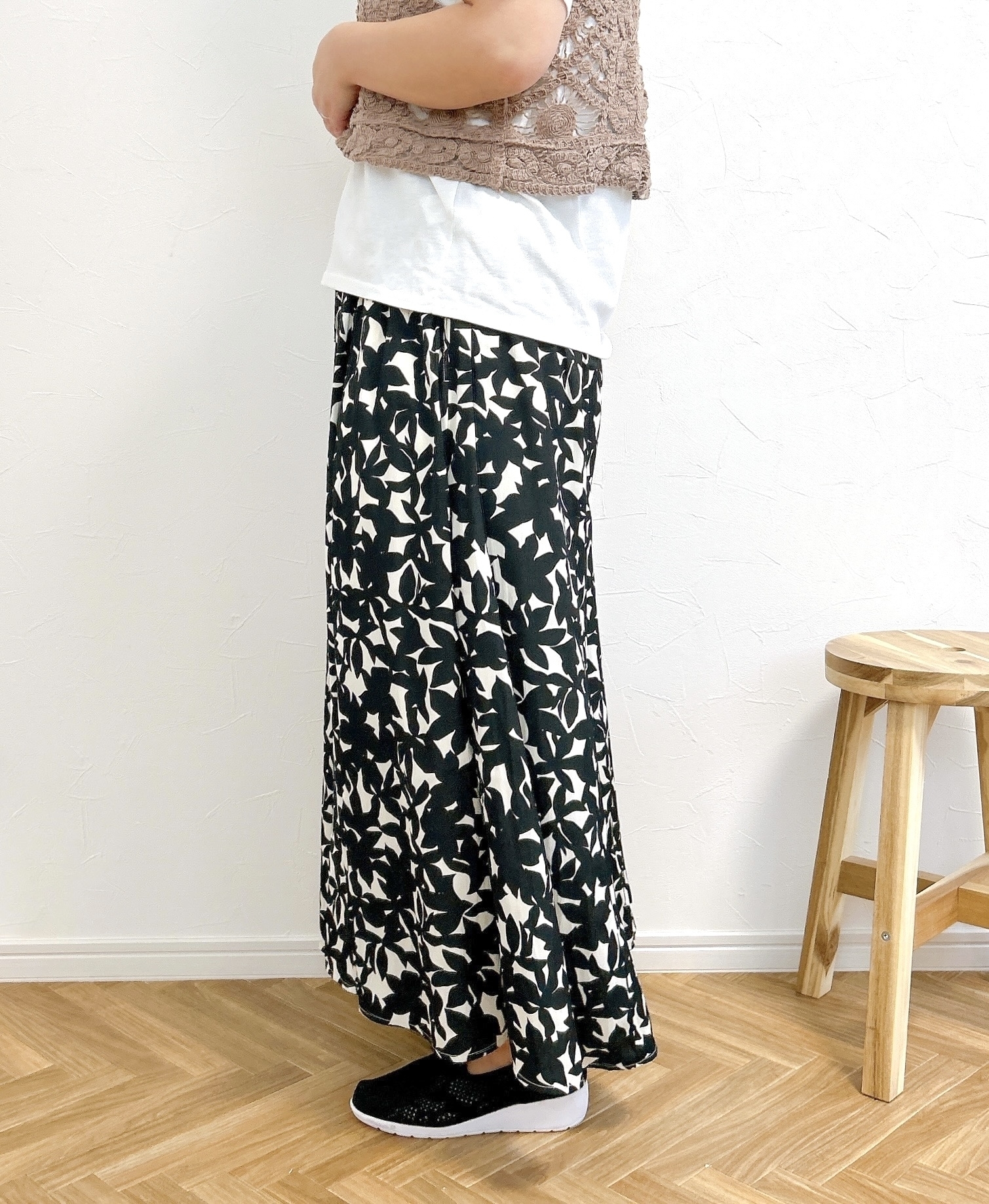 Honeys(ハニーズ)のおすすめ楽ちんボトムス「ガウチョパンツ」