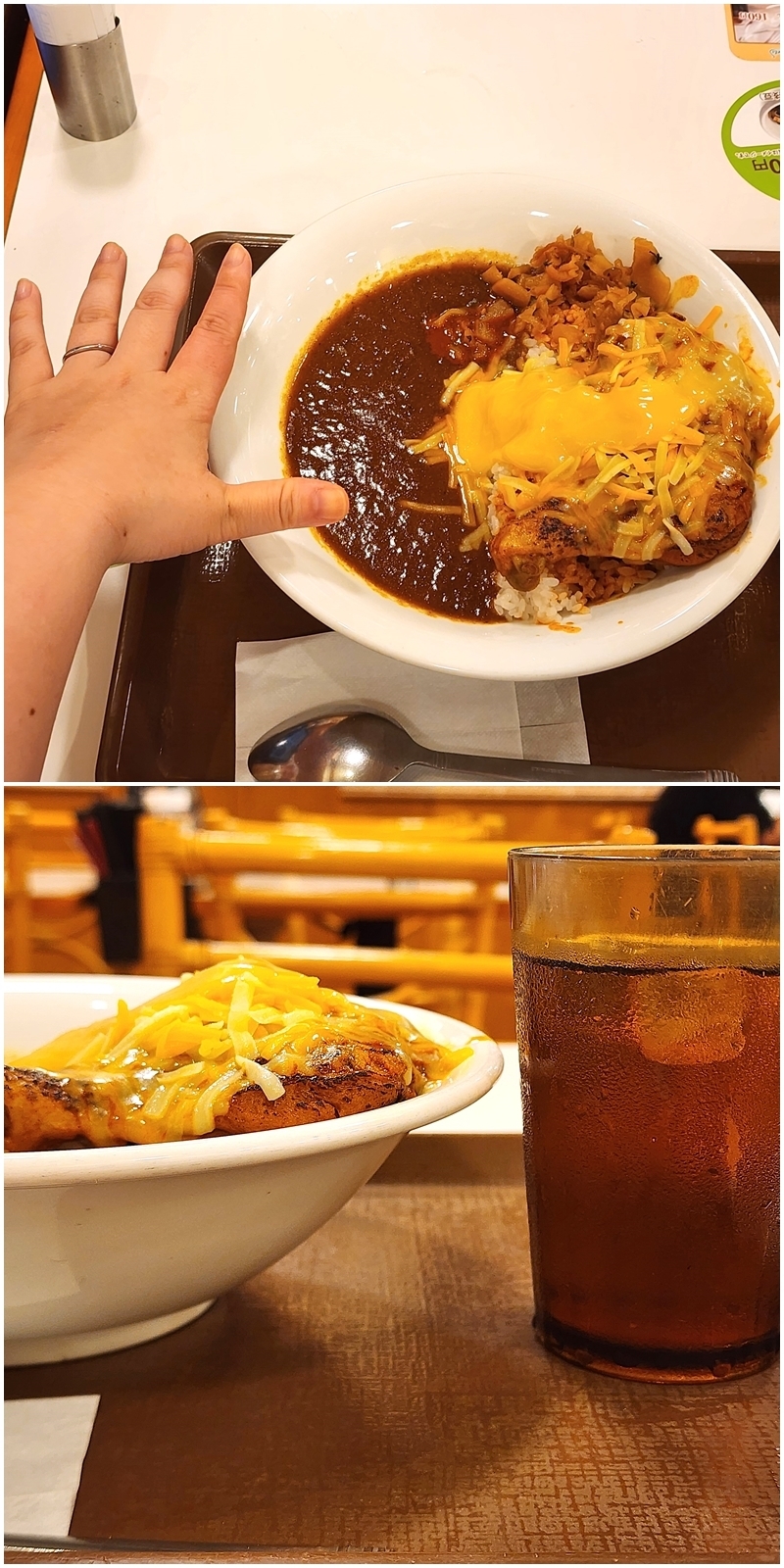 すき家のおすすめフード「チーズタンドリーチキンカレー」