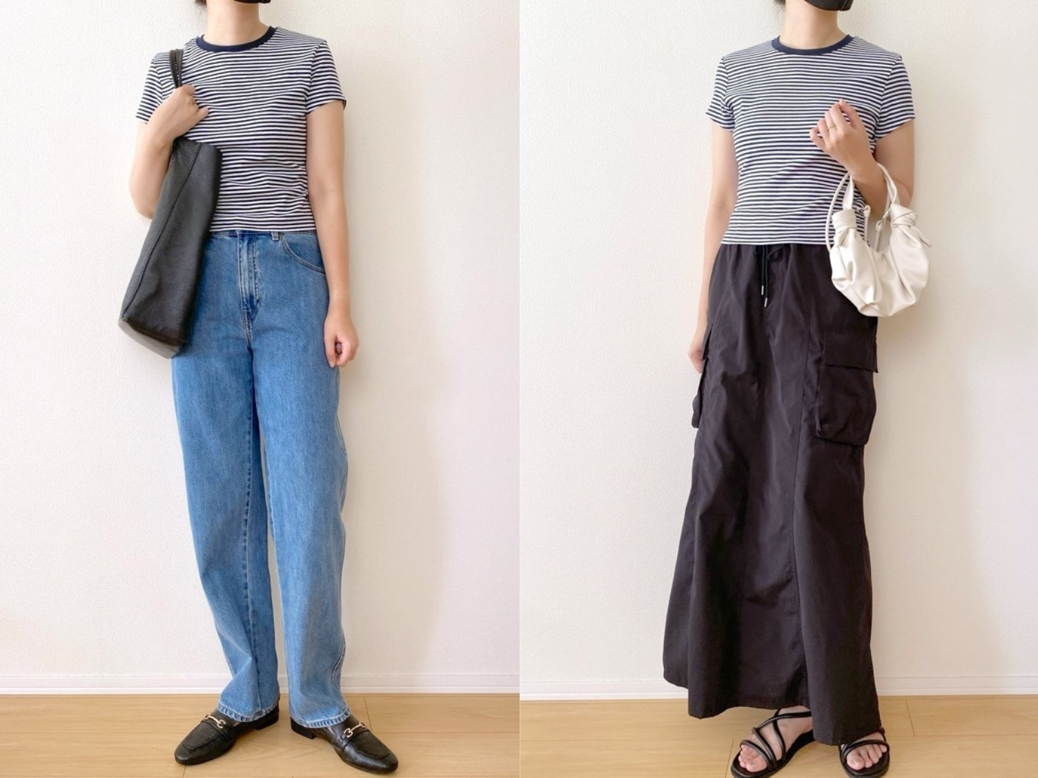 ユニクロのおすすめアイテム「ミニボーダーT」