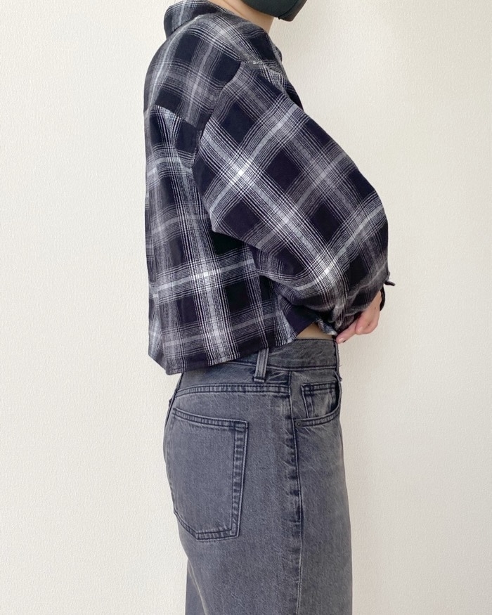 GU（ジーユー）のおすすめファッションアイテム「フランネルショートシャツ」