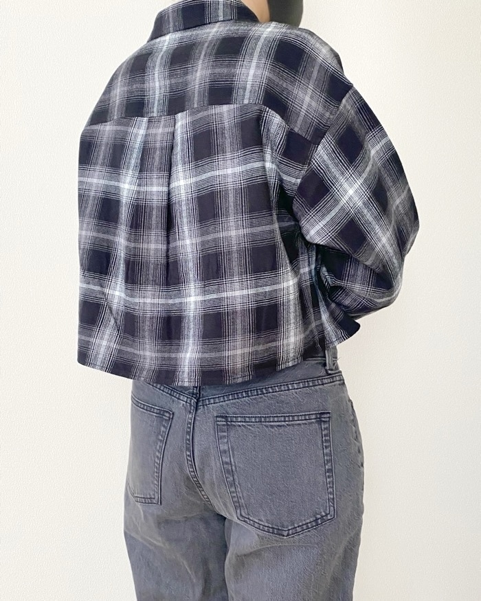 GU(ジーユー)のおすすめファッションアイテム「フランネルショートシャツ」