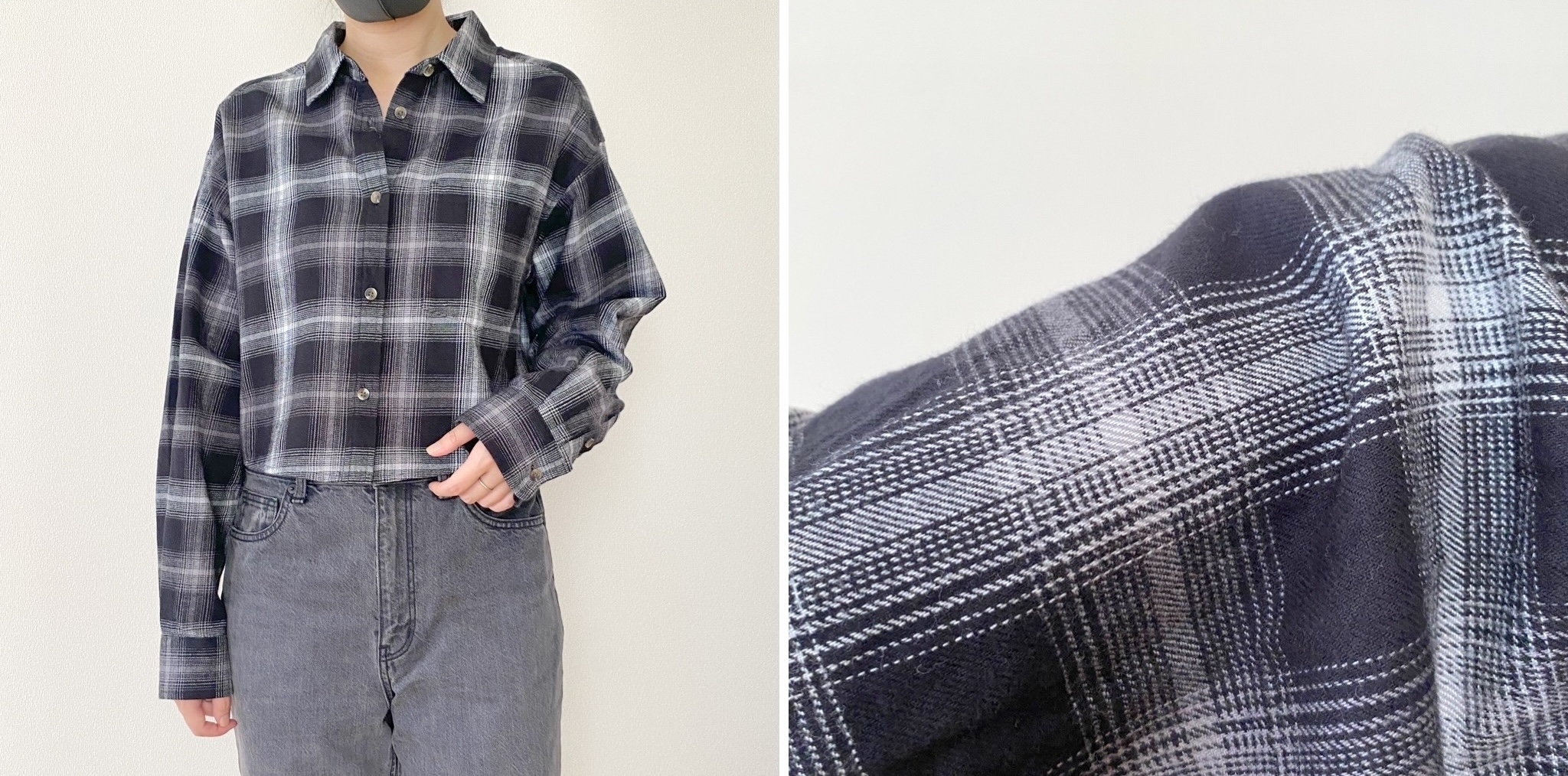 GU（ジーユー）のおすすめファッションアイテム「フランネルショートシャツ」