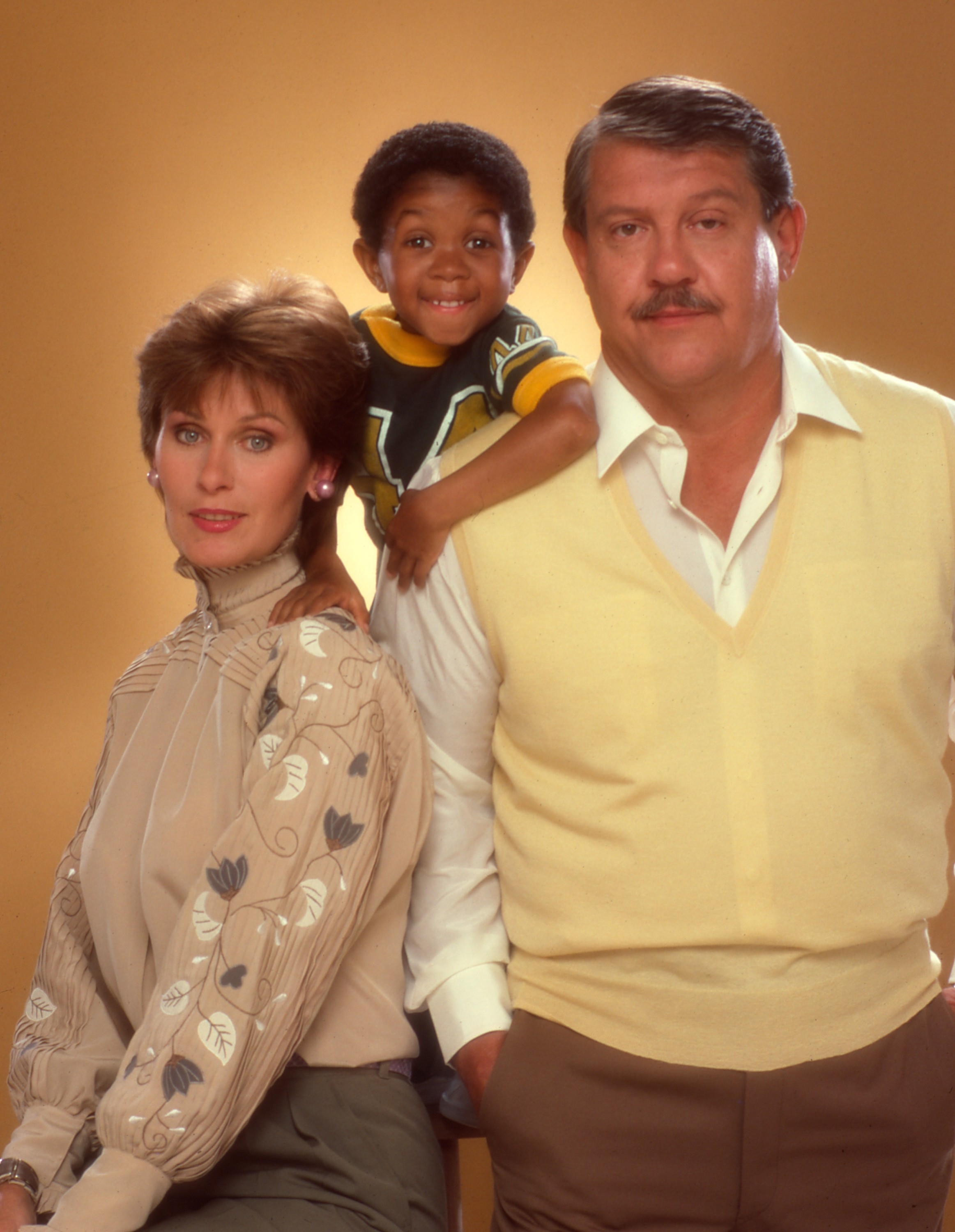 Webster cast posing for publicity photo