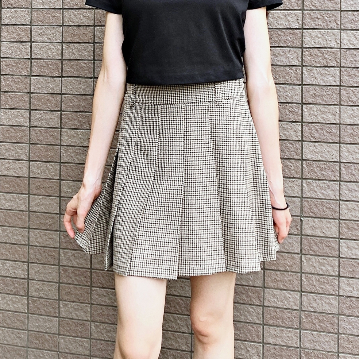 GU（ジーユー）のおすすめスカート「プリーツスコート」