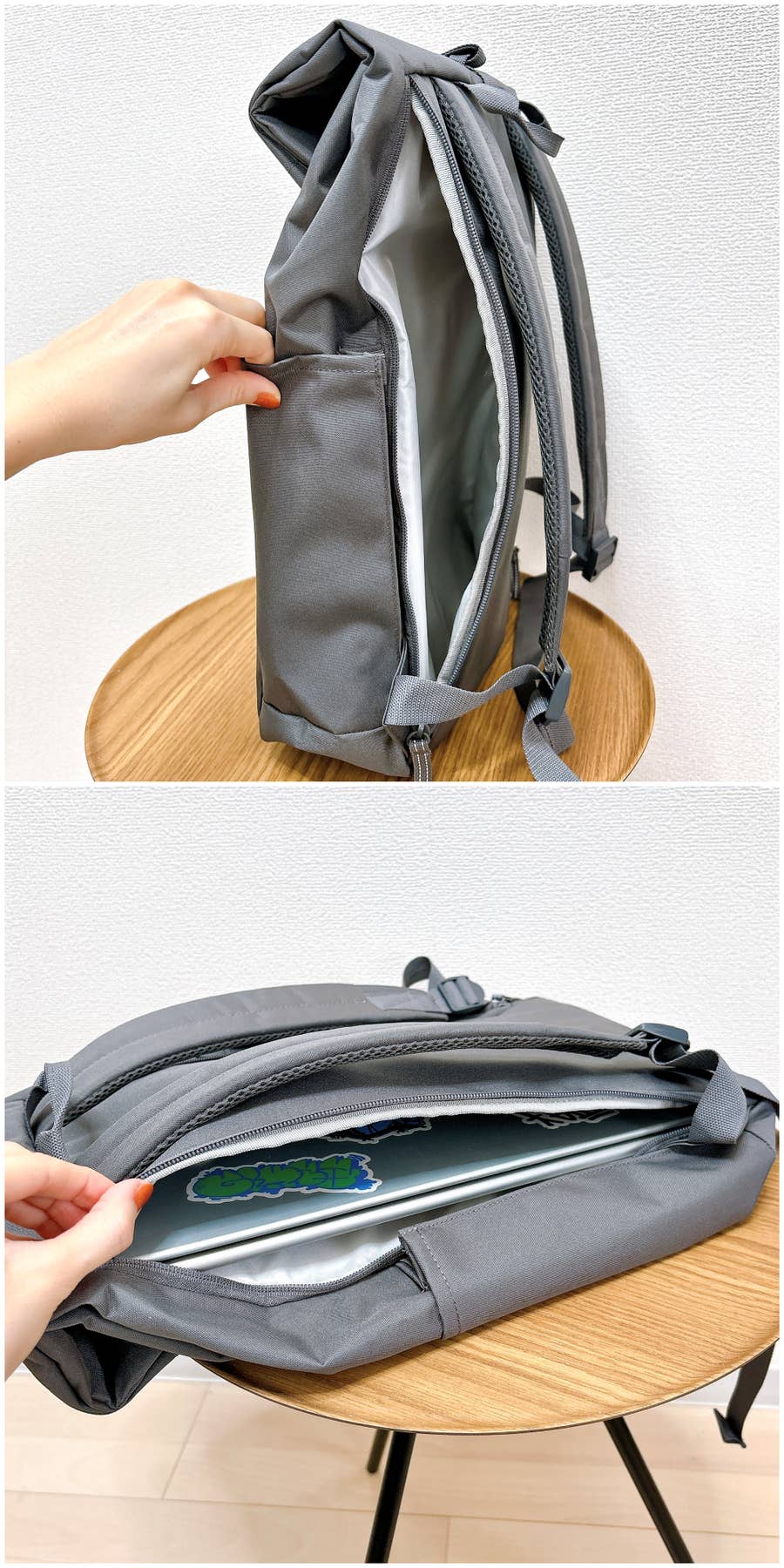 ike　リュック　8個 イケア】「2つ目を購入」「とても使いやすい」ポケットたくさん