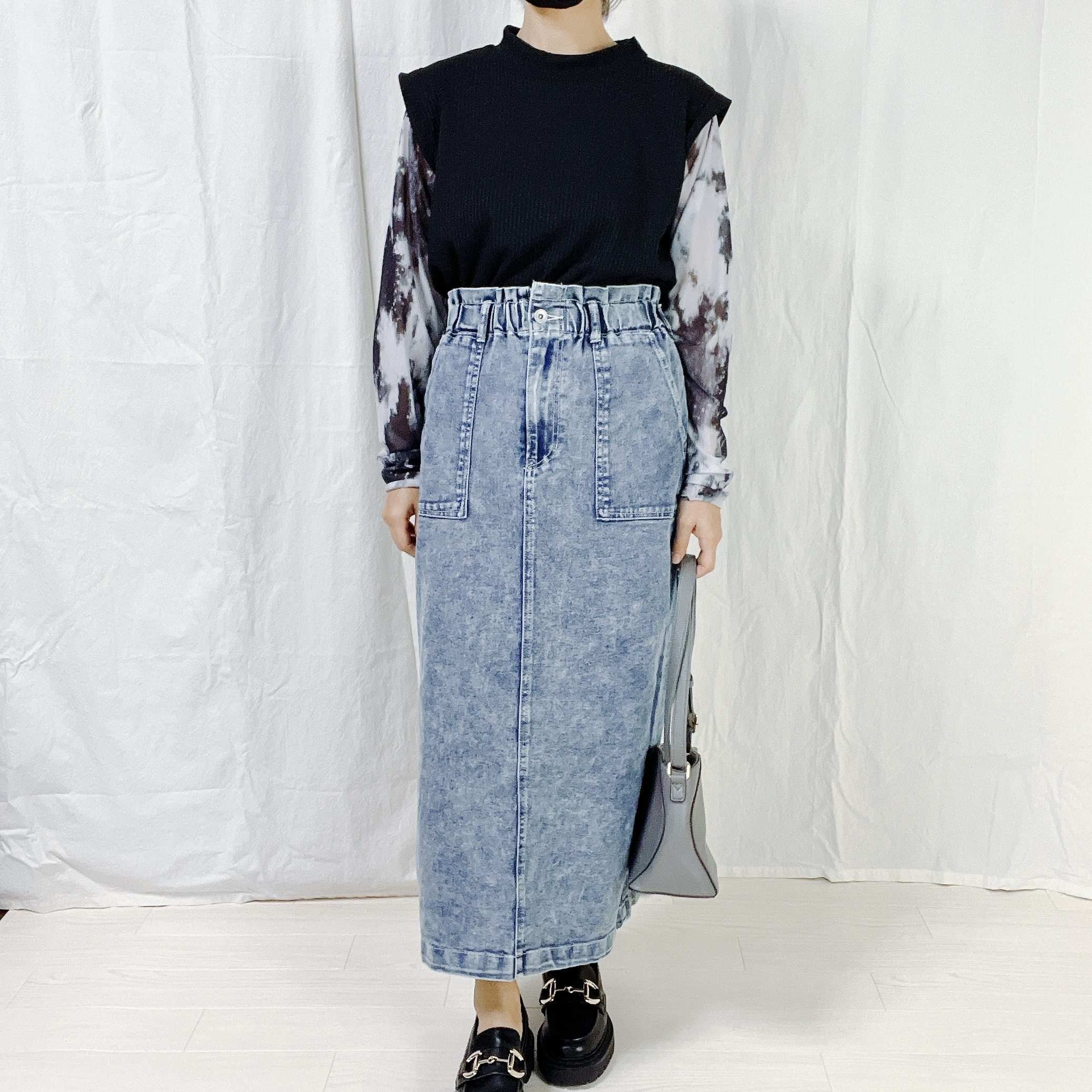 しまむらのオススメのトップス「テレコドッキングシアーPO」