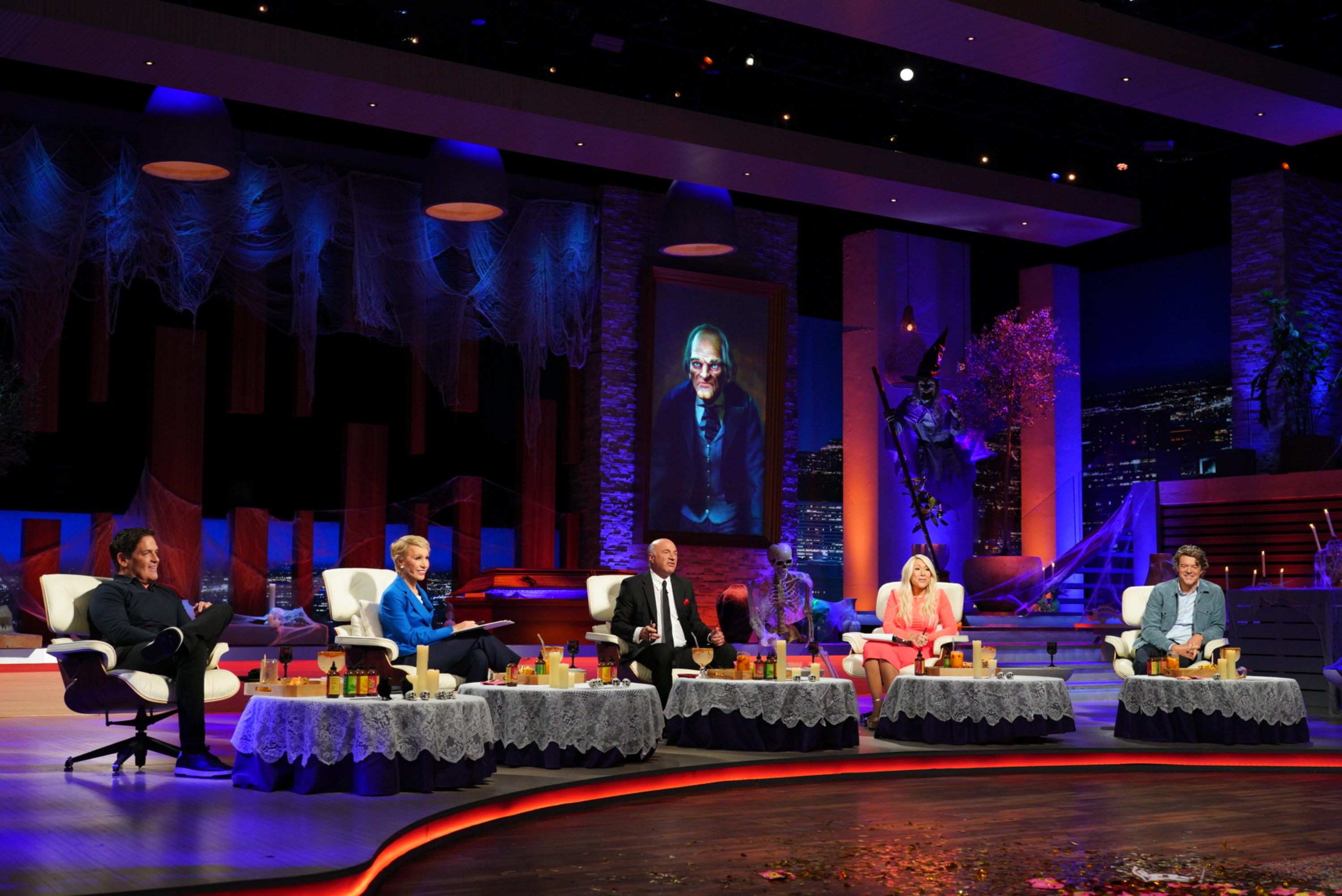 Panel discussion with five seated panelists