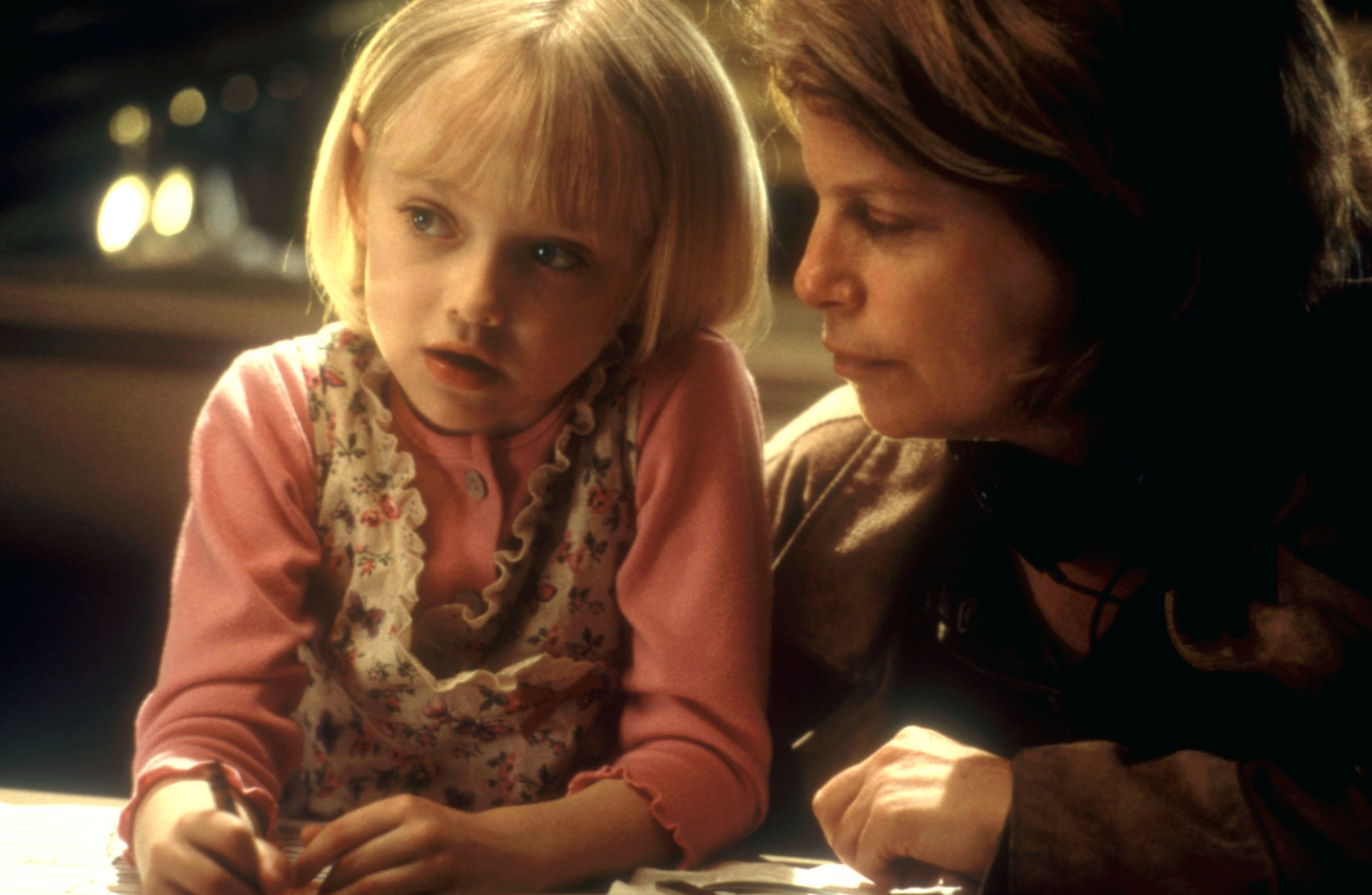 Dakota Fanning as a child in "I Am Sam"