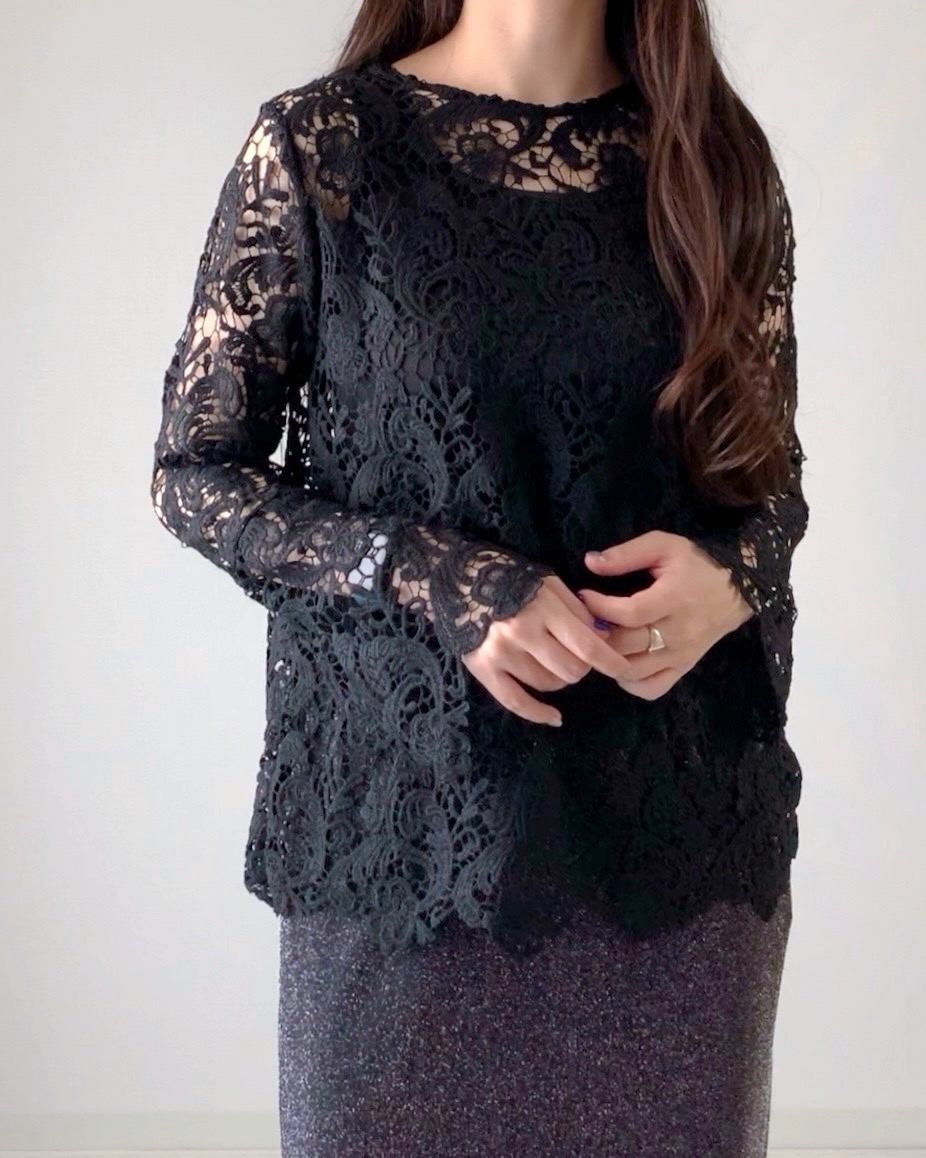 しまむらのおすすめアイテム「2セット TNKレースPO +タン」