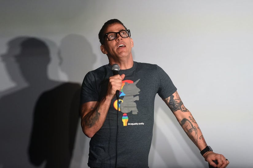 Closeup of Steve-O
