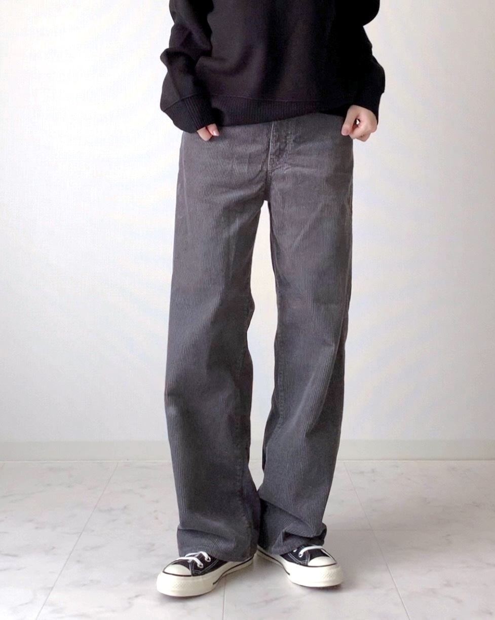 bless u コーデュロイ バギー パンツ bless u コーデュロイ バギー パンツ GUの「新作パンツ」シルエットが