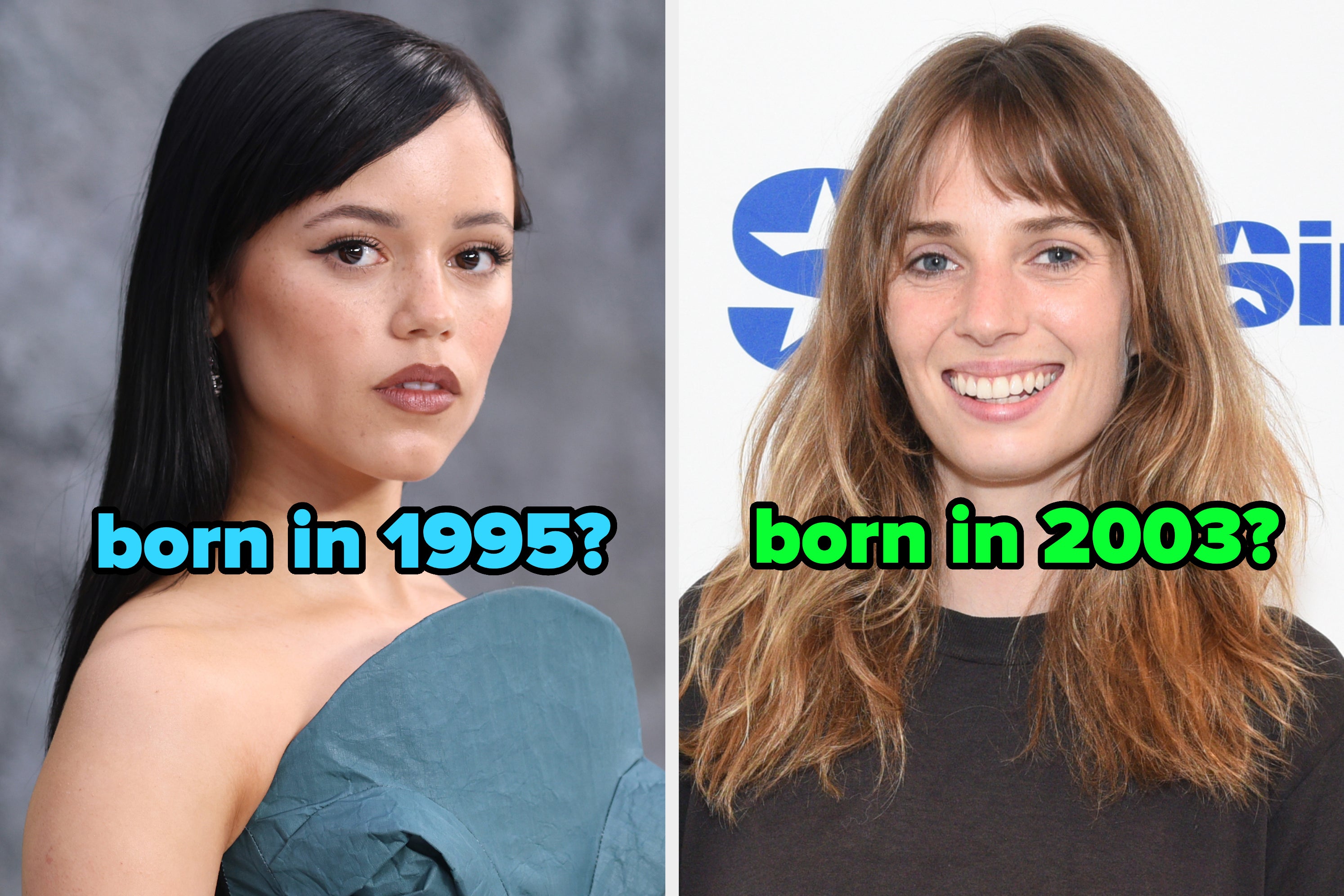 I'm Genuinely Curious If You Know If These Famous People Were Born In The '90s Or '00s