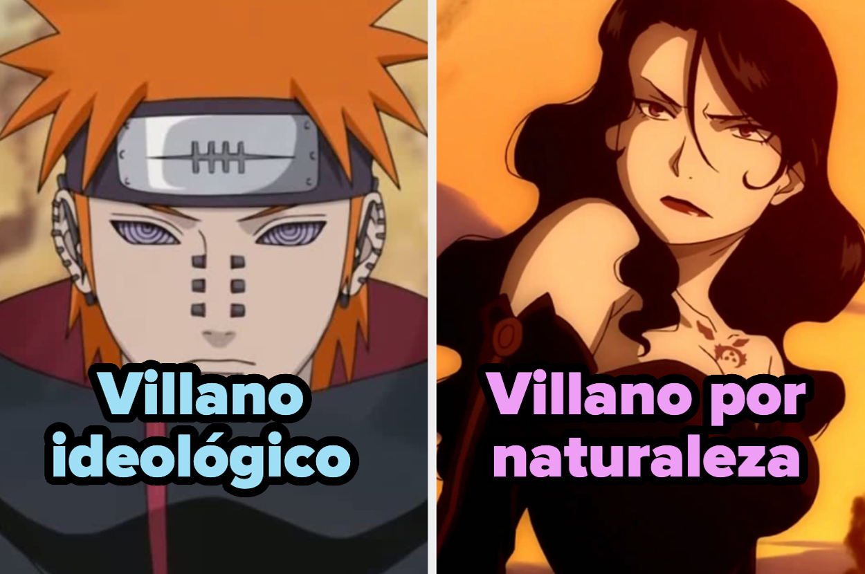 Elige entre estos personajes de animé y te diré qué tipo de villano eres