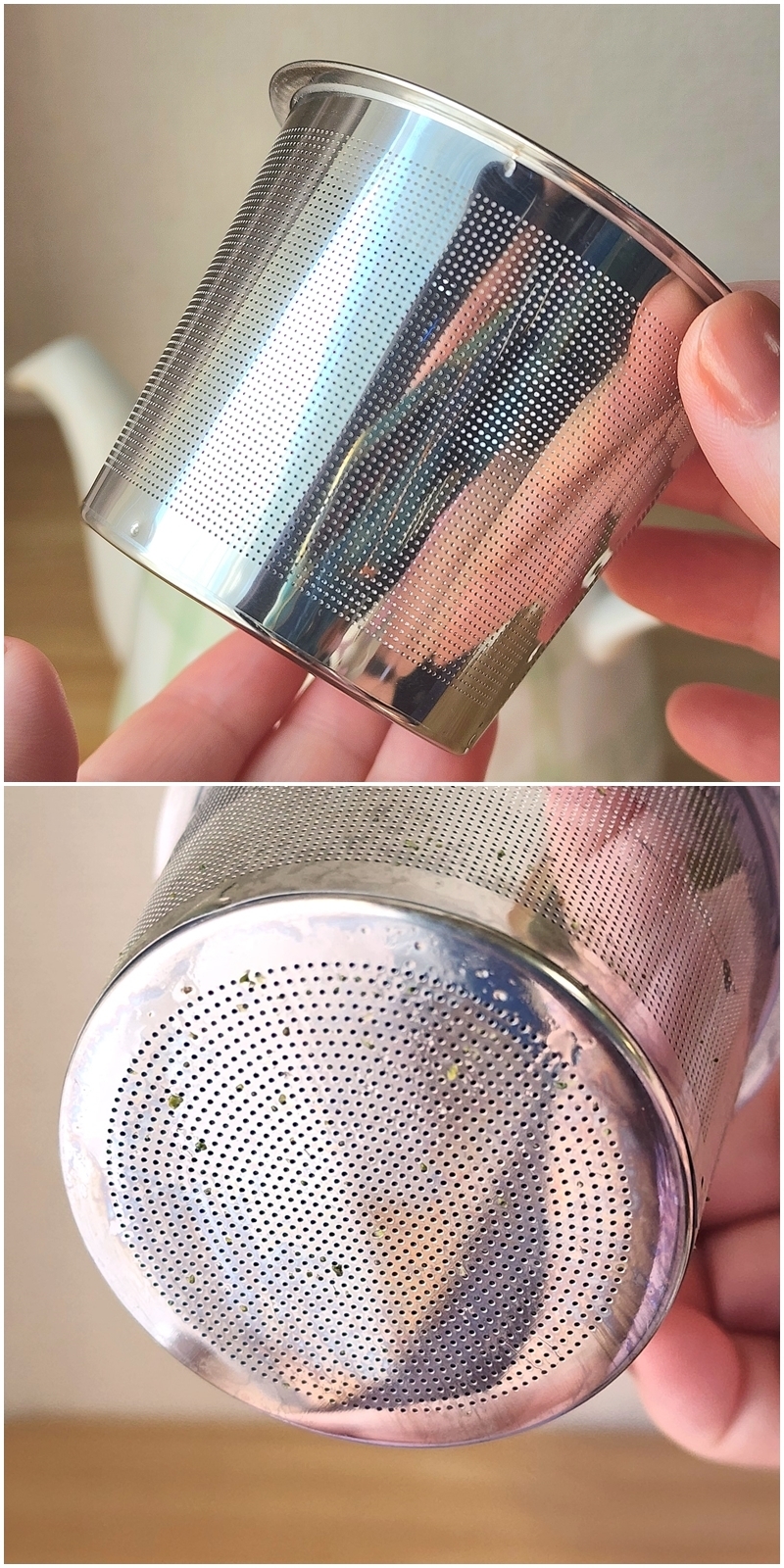 Francfranc（フランフラン）のおすすめ雑貨「ハンドペイント ティーポット チェック」