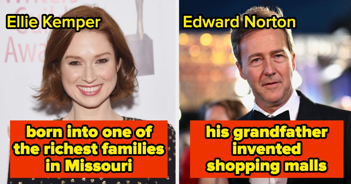 13 Celebrities Who Come From Old Money