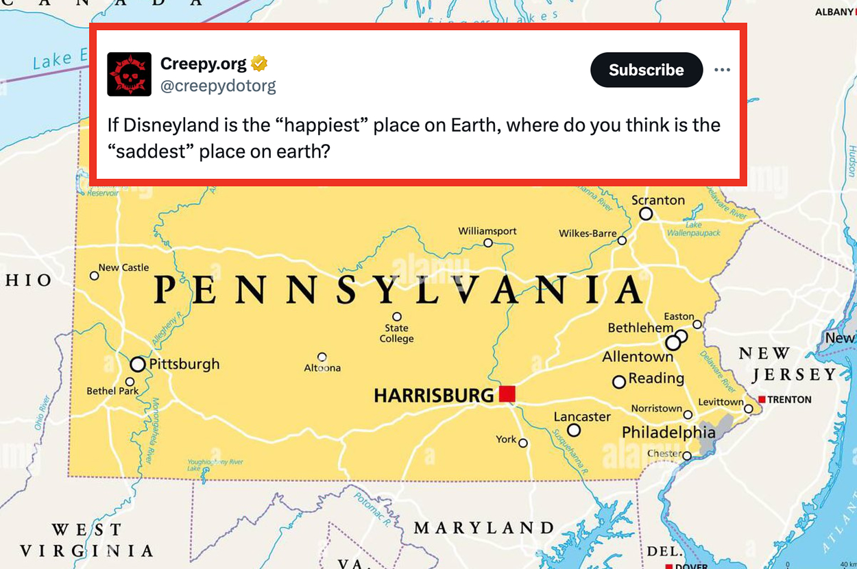 The State Of New Jersey Just Started A Feud With Pennsylvania With A
Single Tweet