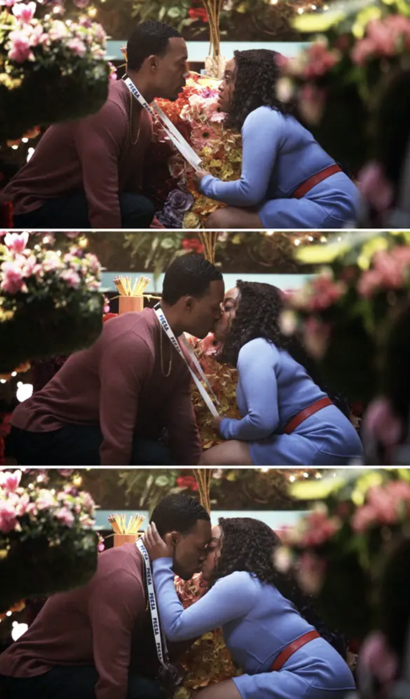 Quinta Brunson and Tyler James Williams on "Abbott Elementary"