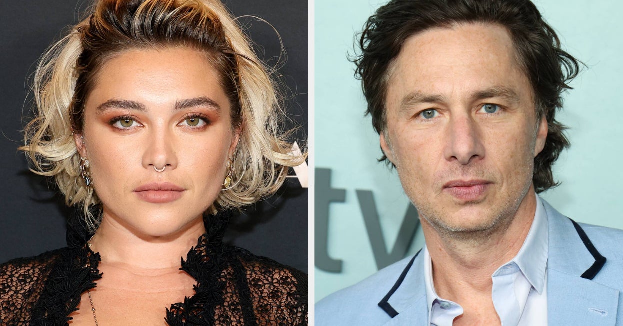 Florence Pugh Recalled The “Nasty” Criticism Over Her And Zach Braff’s 20-Year Age Difference