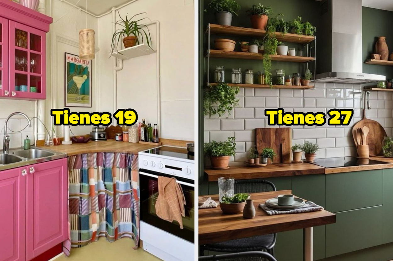 Arma tu cocina perfecta y adivinaré cuántos años tienes