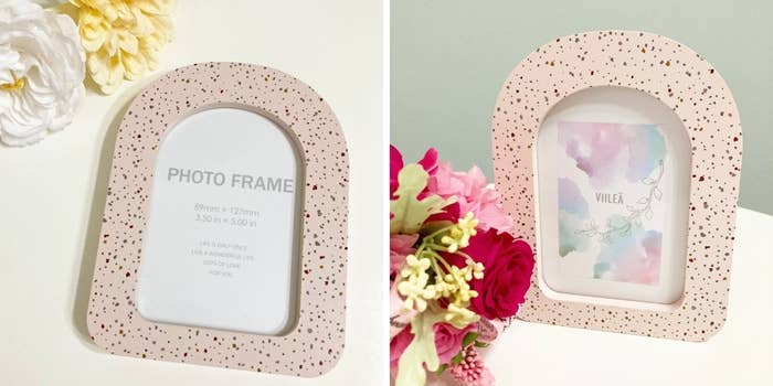 DAISO（ダイソー）のおしゃれインテリア「MDFフォトフレーム（アーチ型、L判）」