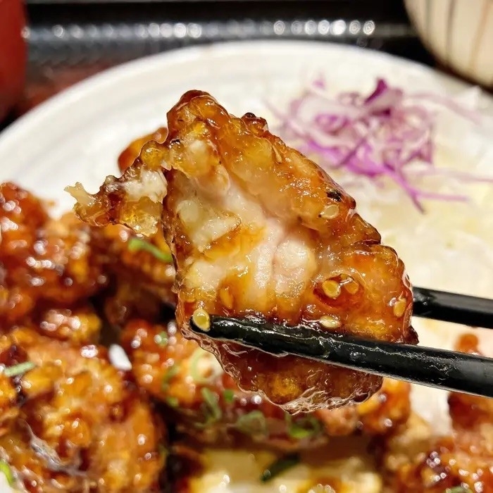 大戸屋のおすすめメニュー「甘からだれの鶏唐揚げ定食」