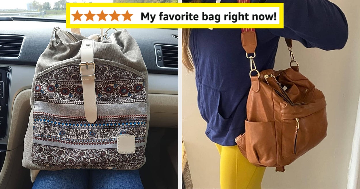 buzzfeed leather backpack Alex Grain Brown Leather Backpack Rex Our high Backpack Purse Buzzfeed Worth It