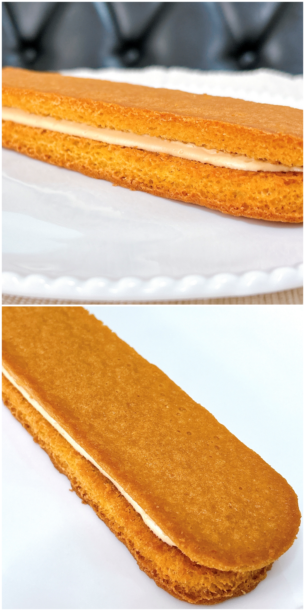 FamilyMart(ファミリーマート)のおすすめのスイーツ「塩キャラメルクッキーサンド(キャラメルソース入り)」