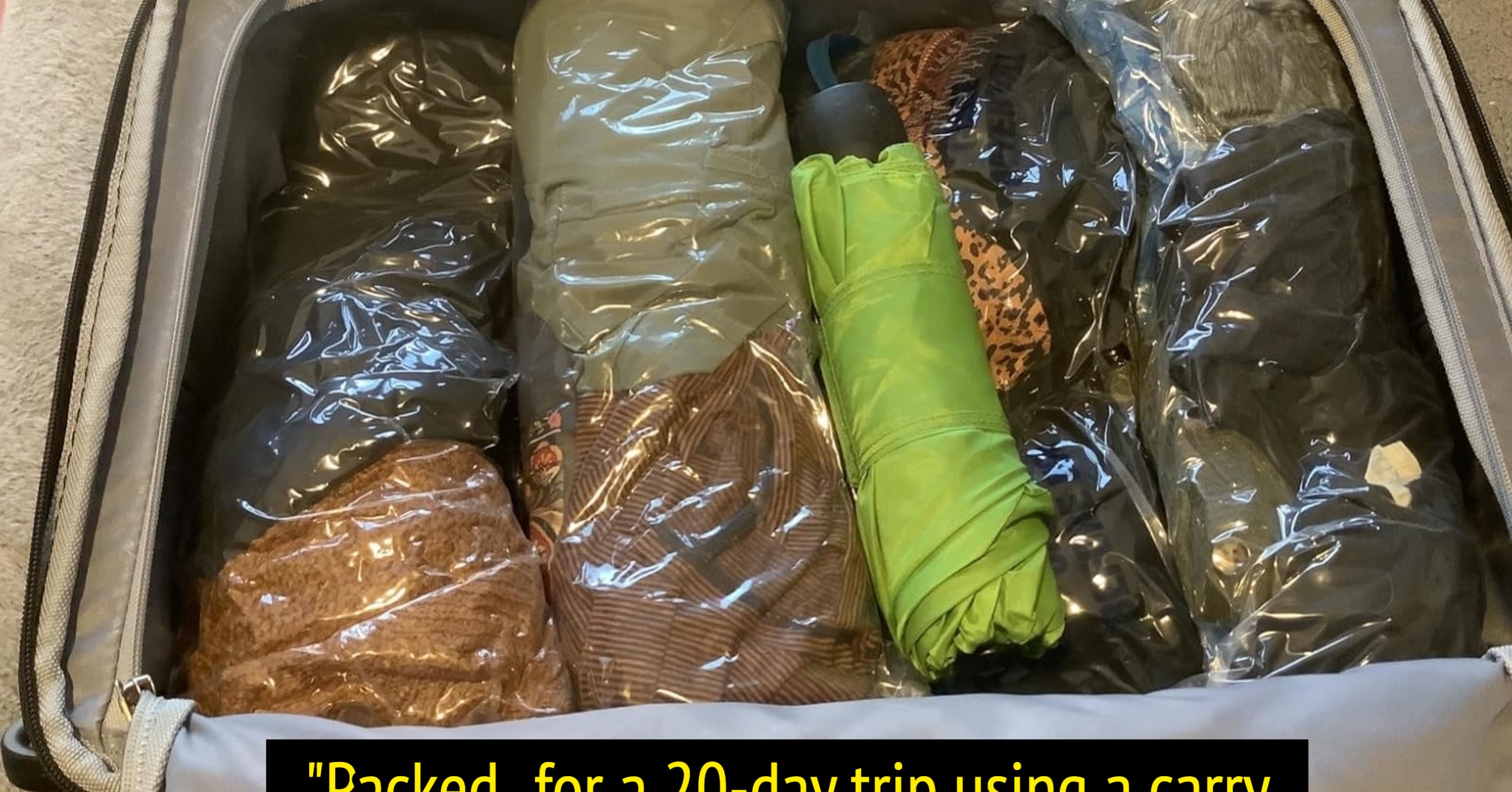 Put That Checked Bag Down...Turns Out You Don't Need It If You Follow These 42 Tips