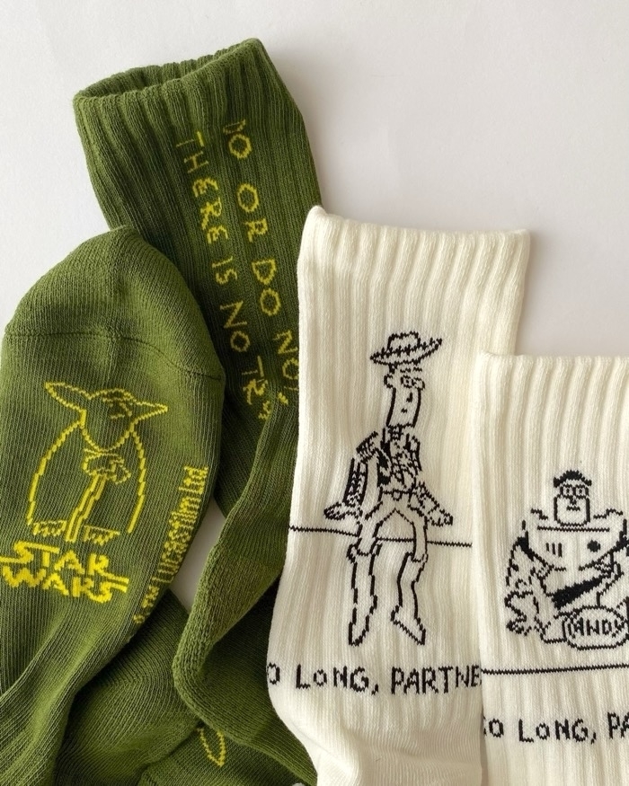 ユニクロのおすすめアイテム「マジックフォーオールウィズ長場雄 ソックス」