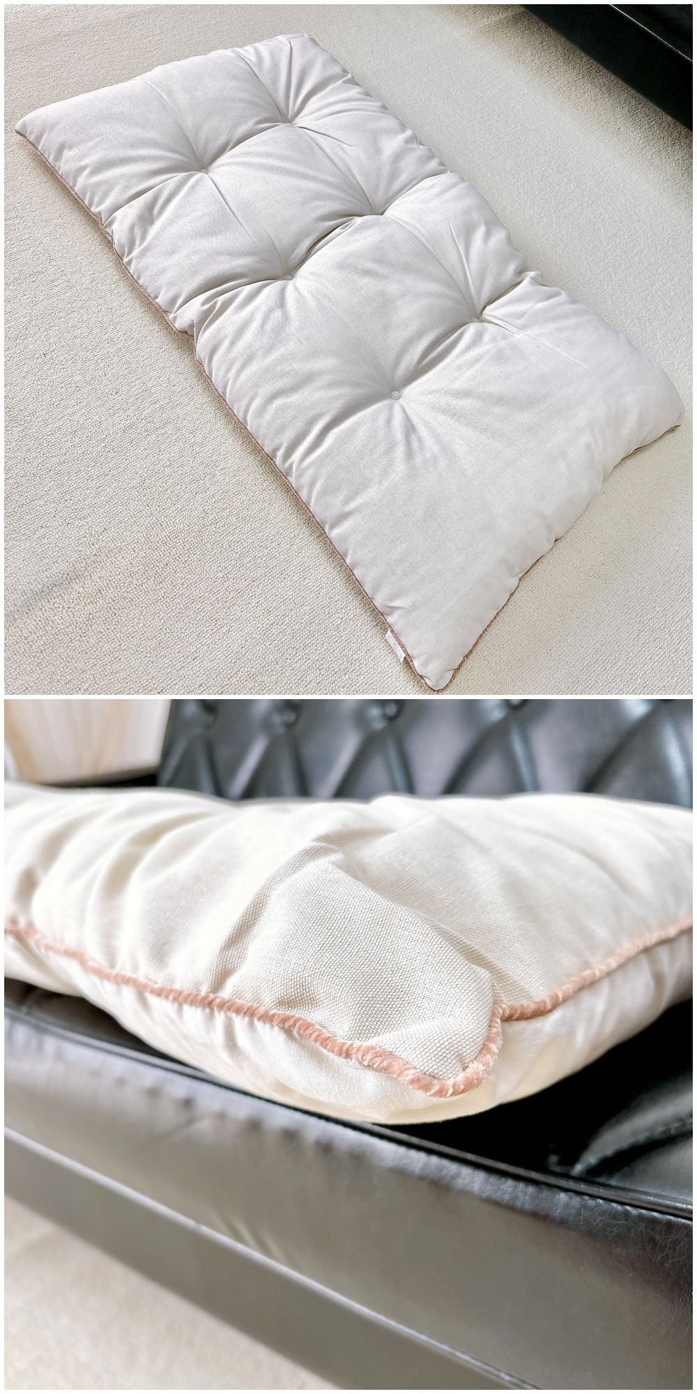 3COINS(スリーコインズ)のおすすめ便利グッズ「WEB限定長座布団」