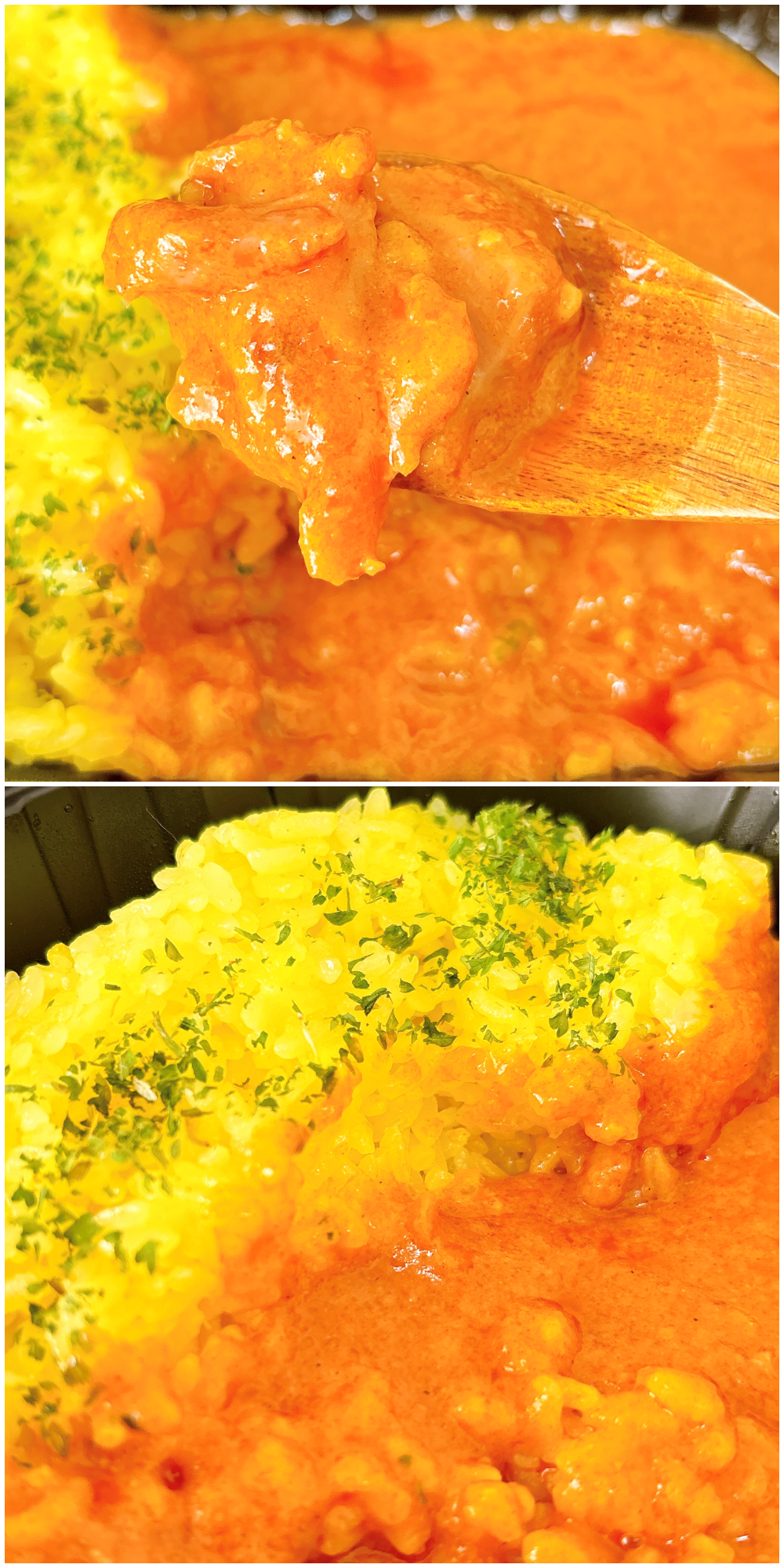 FamilyMart(ファミリーマート)のおすすめの冷凍食品「バターのコクとトマトの旨みバターチキンカレー」