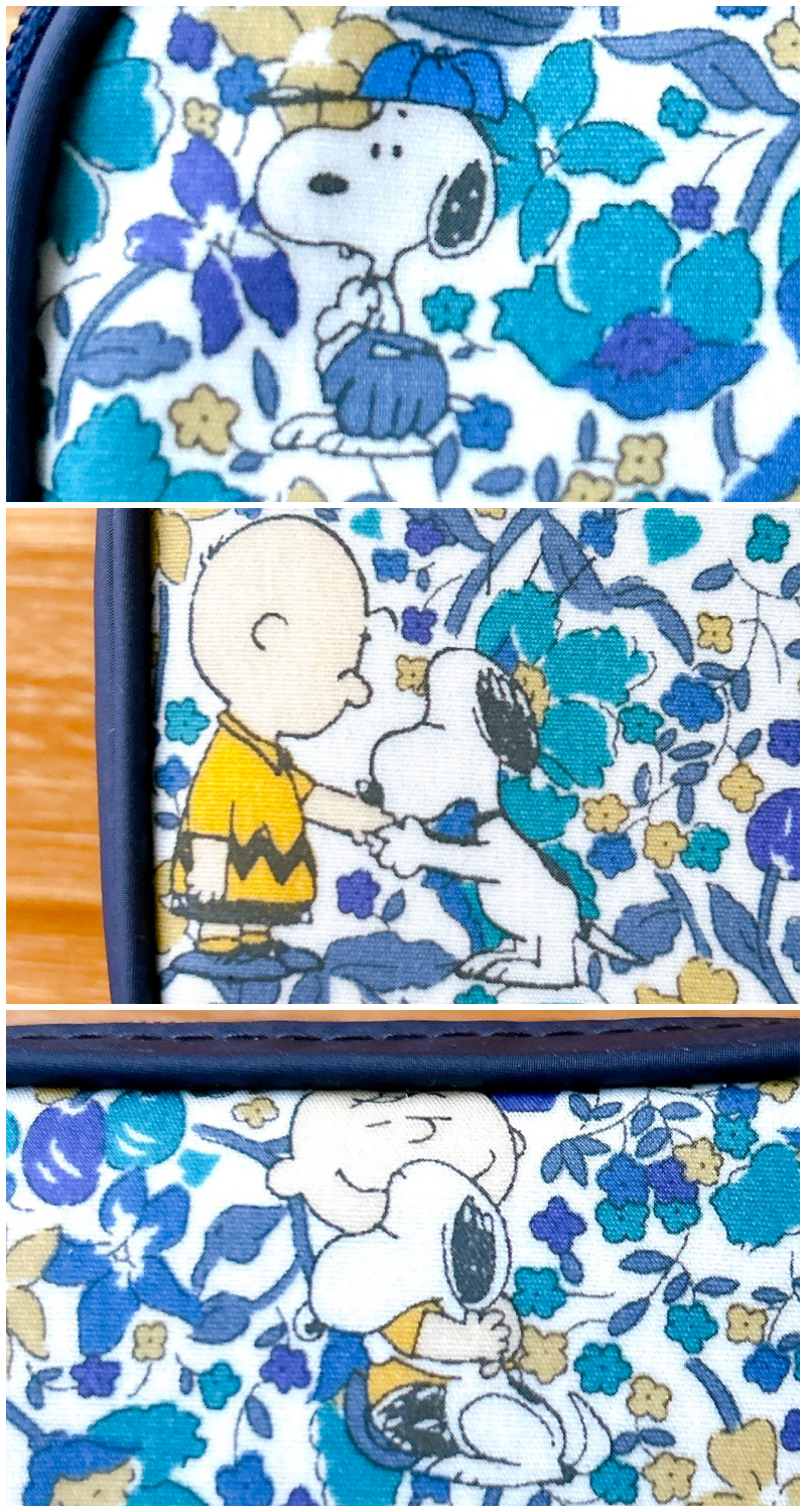 Afternoon Tea（アフタヌーンティー）のおすすめ小物「ファンクショナルスクエアポーチ/リバティプリント/PEANUTS」