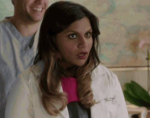 Mindy Kaling on "The Mindy Project"