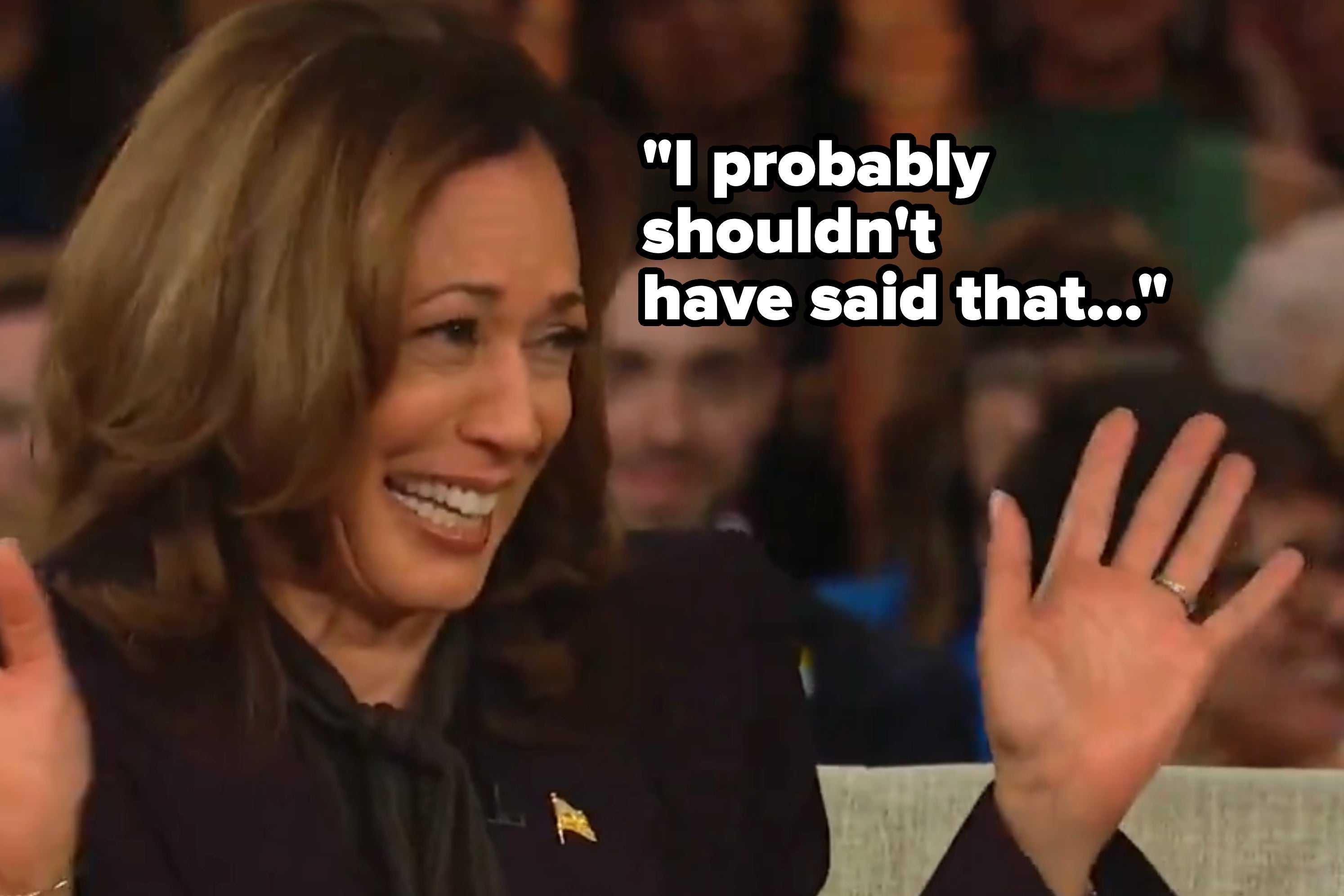 "VP Kamala Harris Is So Real For This": People Are Obsessed With This Unscripted Moment Of Kamala Harris Talking About Owning A Gun, And It's Going Viral