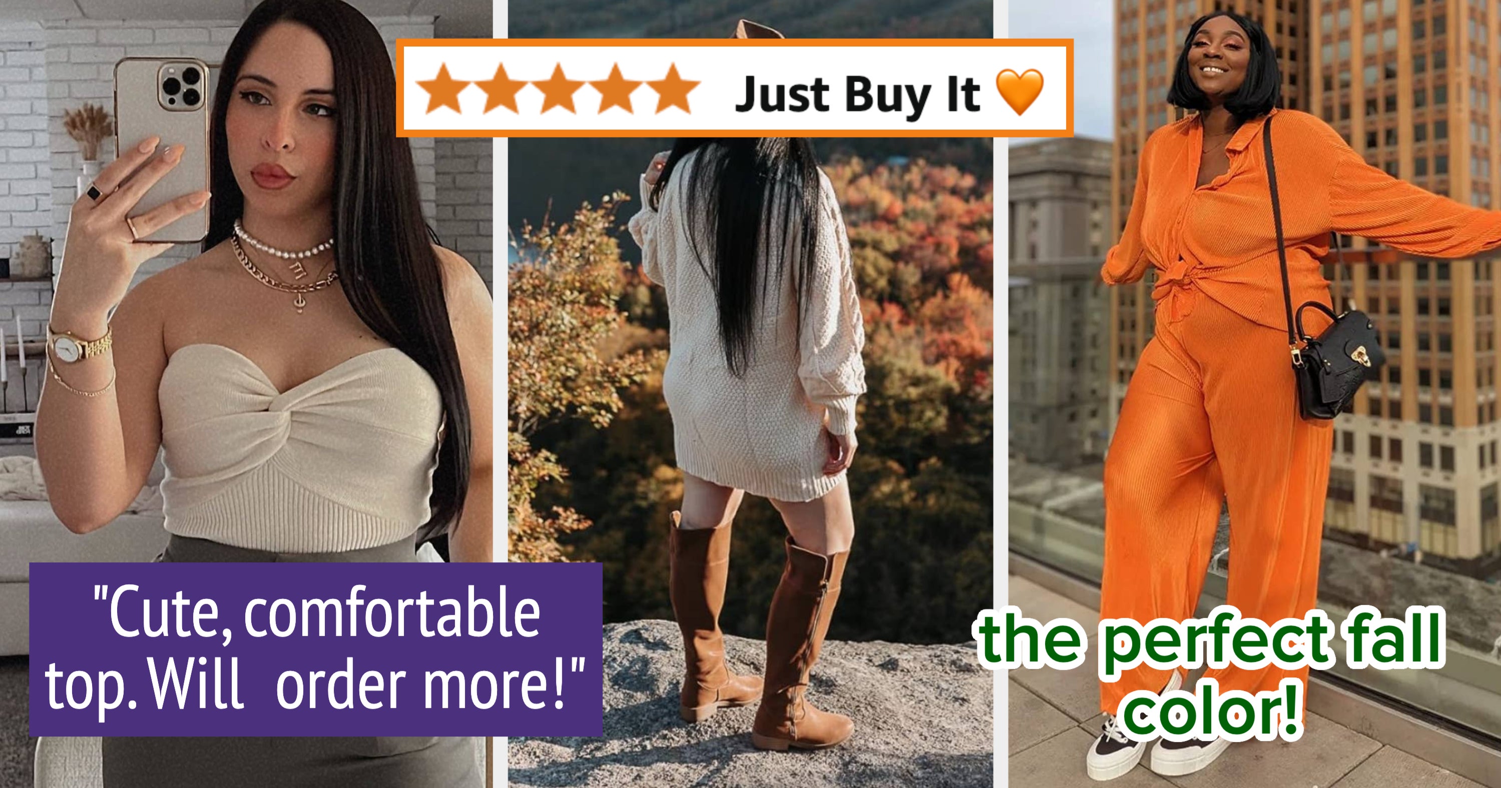 30 Amazon Fall Fashion Picks You'll Love To Show Off