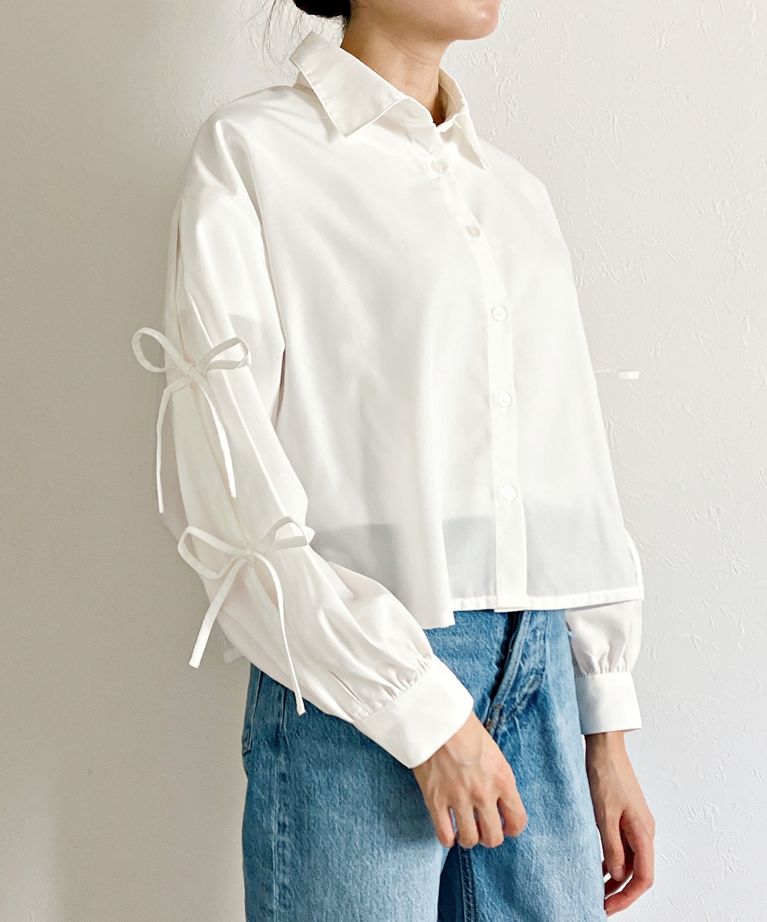 ハニーズ】1枚あるとめっちゃ着回せる！ぽわん袖がカワイイ  