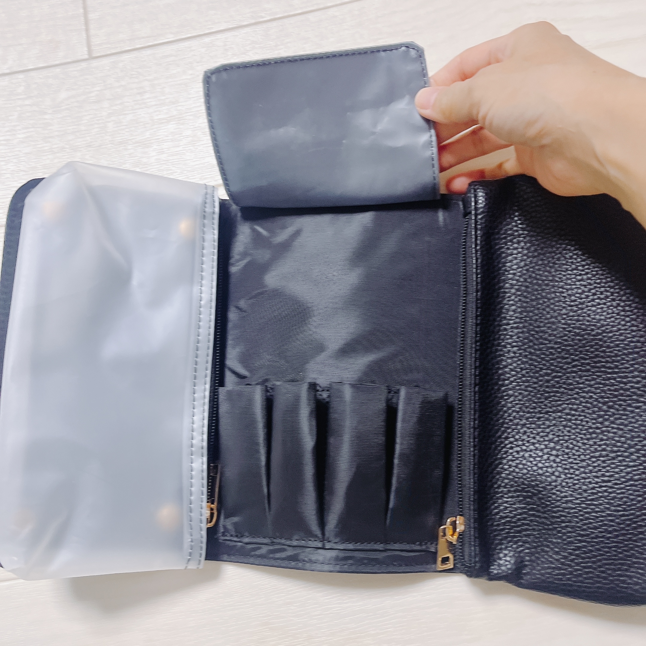 しまむらのおすすめポーチ「YUMEMI＊ミツオリポーチ」