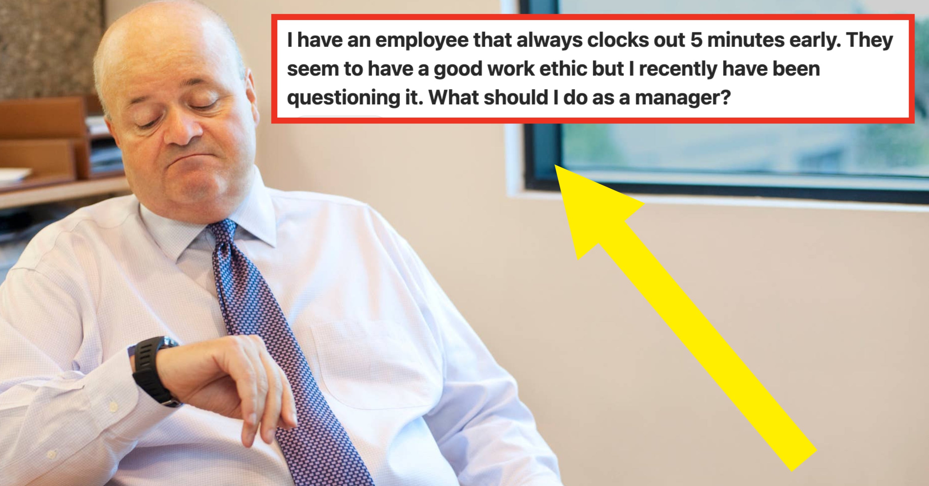 Boss Complains About Employee Clocking Out 5 Minutes Early