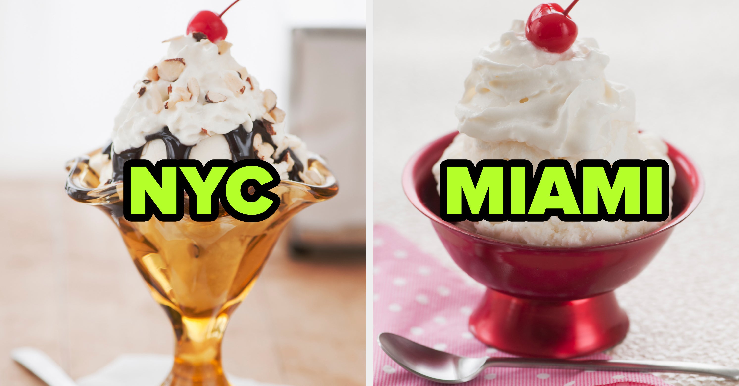 Whip Up A Banana Sundae And I'll Reveal Where You're Destined To Live