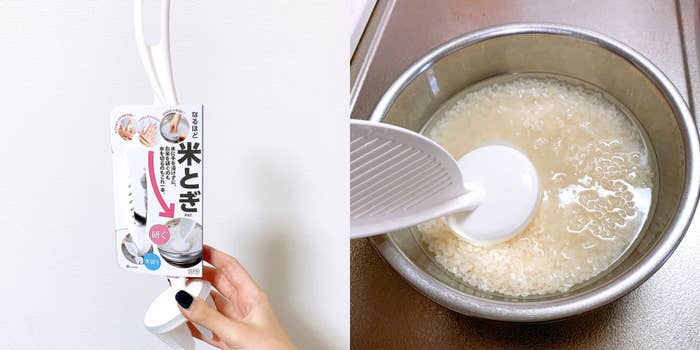 DAISO（ダイソー）のキッチンアイテム「なるほど 米とぎ」