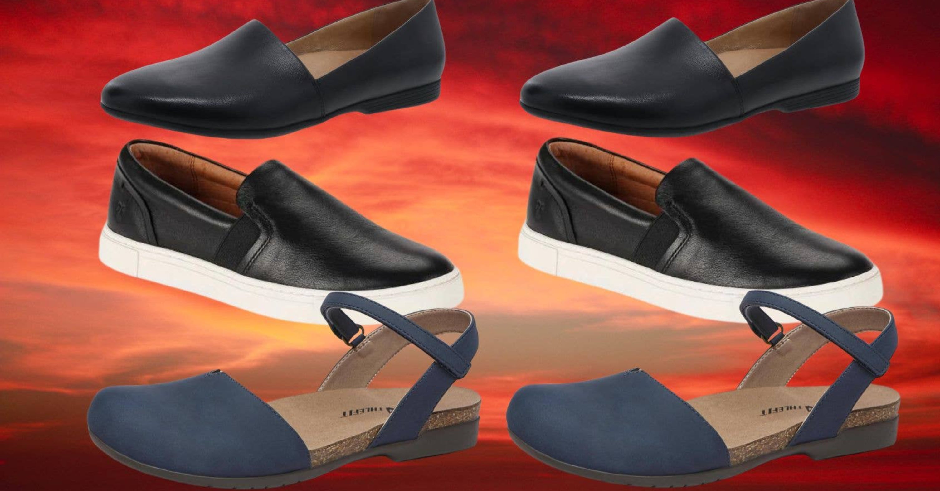 arch support flats