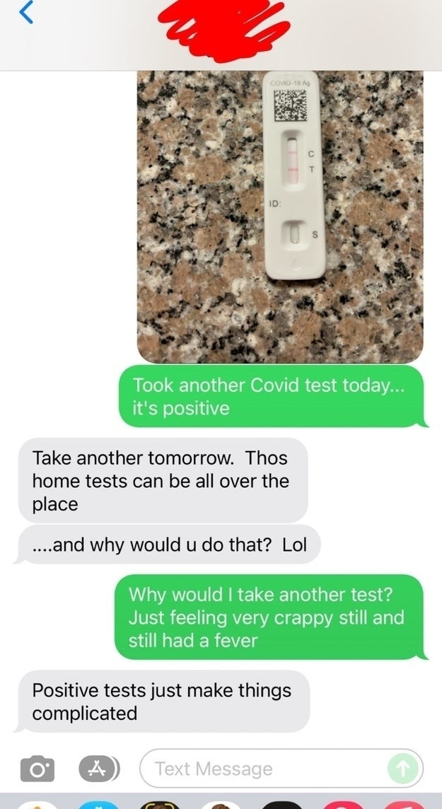 Positive Testing Message Entitled Boss Text Screenshots