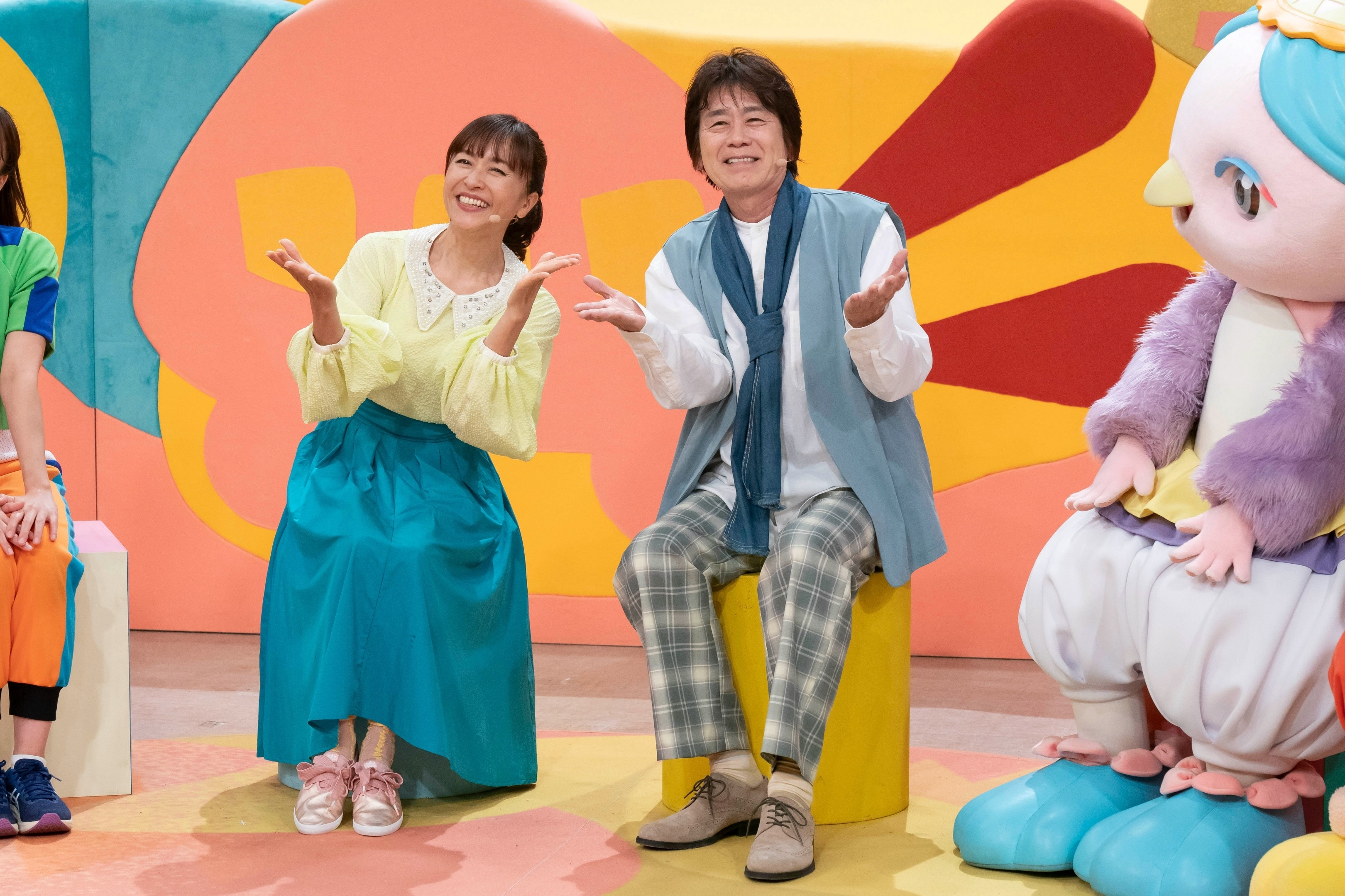 速水けんたろうさん、茂森あゆみさん。NHKプレスリリースより