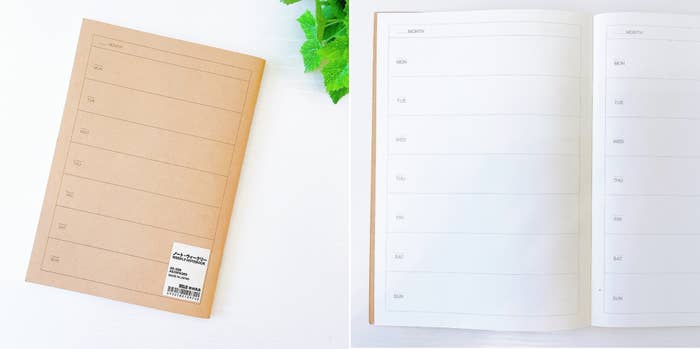 無印のオススメのノート「ノート・ウィークリー」