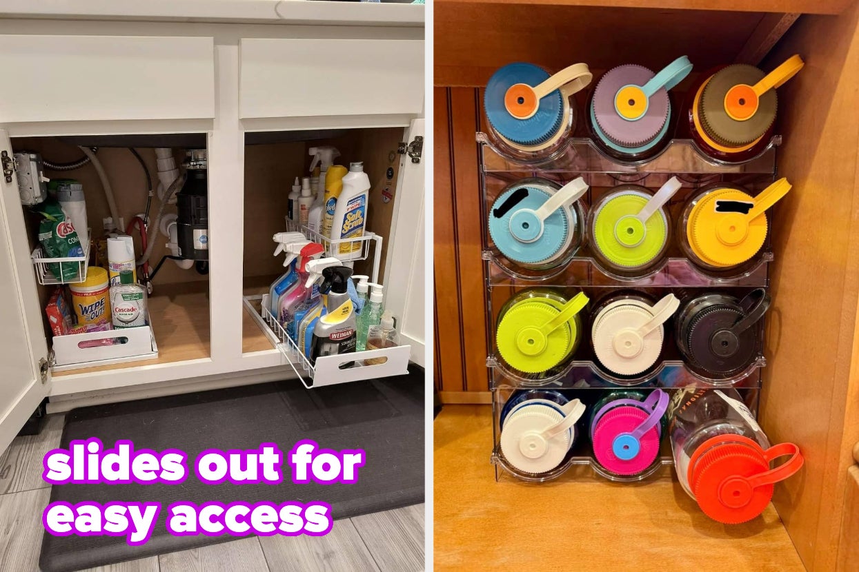 37 Organization Products That Come With Some *Chef’s Kiss* Reviewer Photos That Might Just Convince You To Buy Them