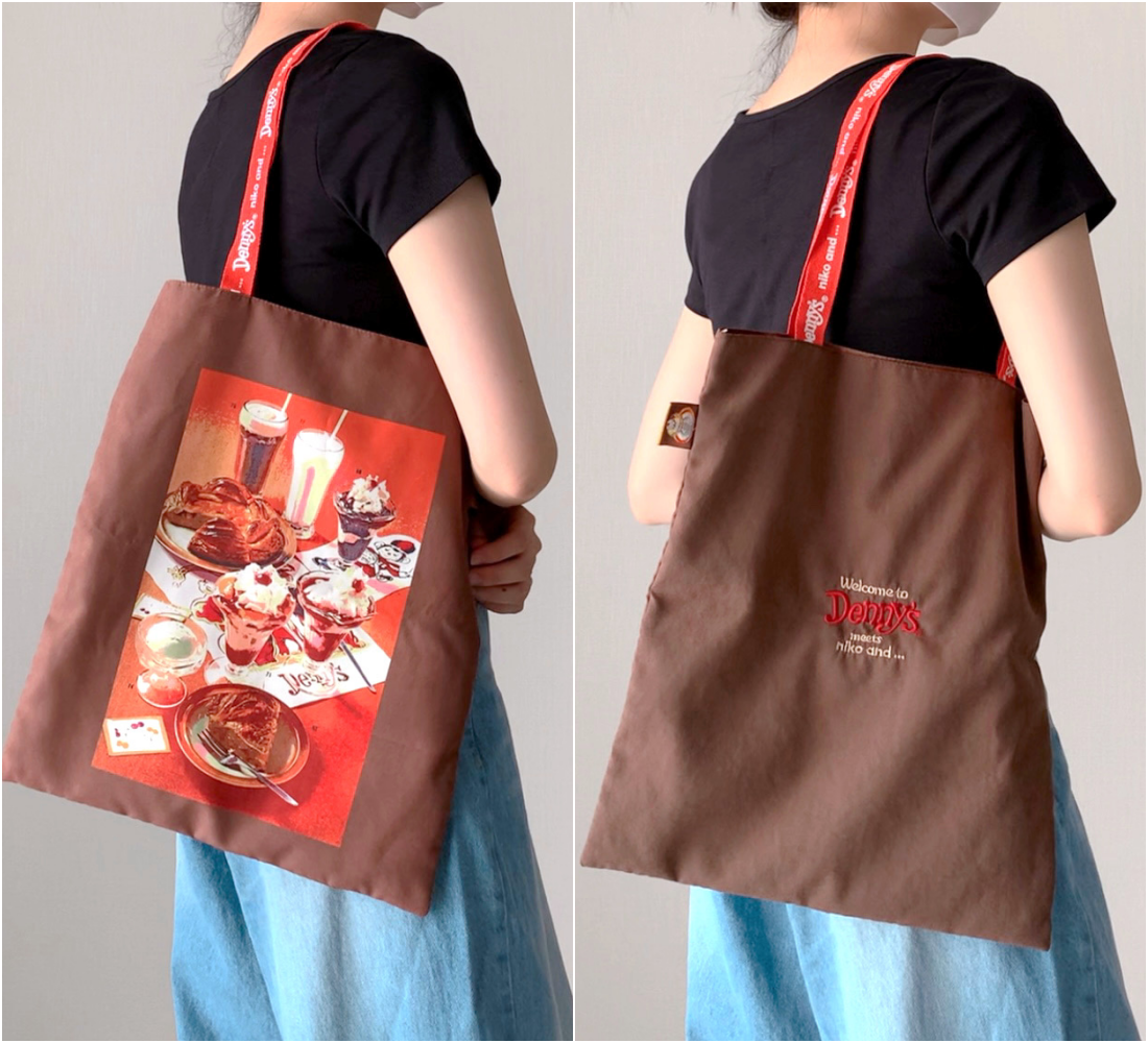 ニコアンドのおすすめアイテム「【デニーズ】コラボ トートバッグ」