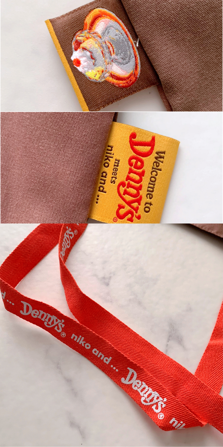 ニコアンドのおすすめアイテム「【デニーズ】コラボ トートバッグ」