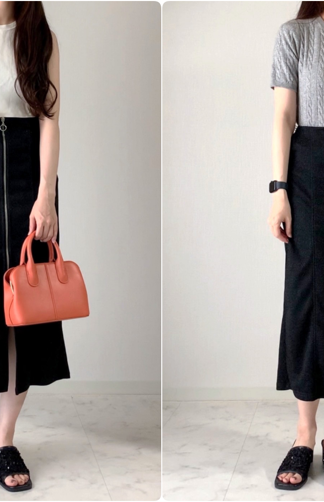 しまむらのおすすめアイテム「TマエZIPキラキラSK」