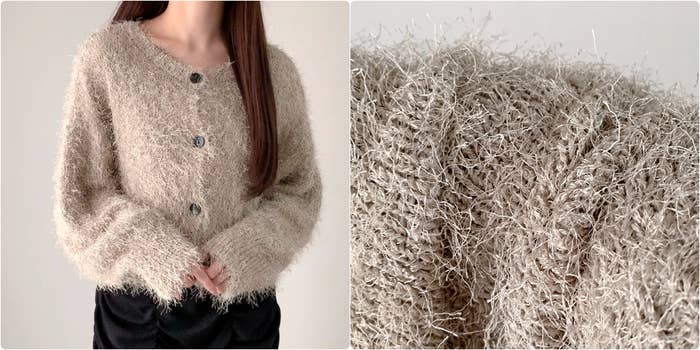 しまむら】2420円の「ふわもこカーディガン」たぽっと感がカワイイ